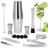 Set Cocktail Shaker Kit pentru barmani 750ml, KI16, 14 piese [28]