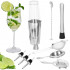 Set Cocktail Shaker Kit pentru barmani 700ml, KI19, 14 piese [4]