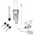 Set Cocktail Shaker Kit pentru barmani 700ml, KI19, 14 piese [22]