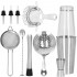 Set Cocktail Shaker Kit pentru barmani 700ml, KI19, 14 piese [24]