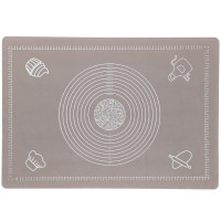 Plansa din silicon alimentar de framantat aluat, rezistenta la temperaturi ridicate, 65x45cm, gri