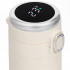 Cana termos Smart, inox, display LED, afisare temperatura, 420ml, 20cm, crem [21]