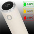 Cana termos Smart, inox, display LED, afisare temperatura, 420ml, 20cm, crem [25]