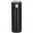 Cana termos Smart, inox, display LED, afisare temperatura, 420ml, 20cm, negru [25]