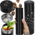 Cana termos Smart, inox, display LED, afisare temperatura, 500ml, 23cm, negru [8]