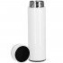 Cana termos Smart, inox, display LED, afisare temperatura, 500ml, 23cm, alb [23]