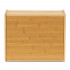 Cutie pentru paine din bambus cu fereastra transparenta, inchidere magnetica, 39x20x31 cm, bambus natural [13]