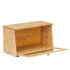 Cutie pentru paine din bambus cu fereastra transparenta, inchidere magnetica, 40x20x23 cm, bambus natural [15]