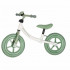 Bicicleta fara pedale pentru copii, cadru din otel, roti EVA, ghidon si sezut reglabile, maxim 30 kg, 80x38x58 cm, verde si alb [5]