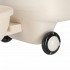 Masinuta tip ride-on cu remorca 2 in 1, efecte LED si muzicale, 100x36 cm, bej si maro [9]