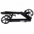 Trotineta urbana pliabila, roti PU 200 mm, ghidon reglabil, frana spate, maxim 100 kg, 90x39x95 cm, negru si gri [7]