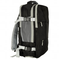 Rucsac de calatorie, 45x28x16 cm, negru – impermeabil, compatibil pentru companii aeriene low cost Rucsac de calatorie, 45x28x16 cm, negru – impermeabil, compatibil pentru companii aeriene low cost