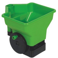 Semanatoare manuala gradina pentru seminte si ingrasamant cu reglaj dozare, capacitate 3 l, verde Semanatoare manuala gradina pentru seminte si ingrasamant cu reglaj dozare, capacitate 3 l, verde