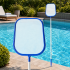 Plasa pentru curatarea piscinei cu maner telescopic, 122 cm, albastru [4]