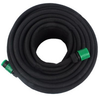 Furtun irigare prin picurare pentru gradina, cauciuc flexibil, 15 m, diametru 12,5 mm, negru Furtun irigare prin picurare pentru gradina, cauciuc flexibil, 15 m, diametru 12,5 mm, negru