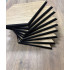 Set 9 panouri decorative romb MDF si fetru, LDA PREMIUM, 40x24 cm, Stejar Saragossa [16]