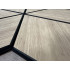 Set 9 panouri decorative romb MDF si fetru, LDA PREMIUM, 40x24 cm, Stejar Saragossa [10]