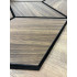 Set 9 panouri decorative romb MDF si fetru, LDA PREMIUM, 40x24cm, Nuc Modena [13]