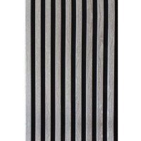 Riflaj MDF decorativ LDA PREMIUM de tip Panou Acustic, Stejar Grafit, 260x40 cm