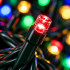 Instalatie luminoasa de Craciun cu inel pentru brad si copaci, 216 LED-uri pe 12 siruri de 1,8 m, 13 functii de iluminare, memorie si timer, lungime t [13]