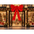 Decoratiune de Craciun 3D LED in forma de funda gigant, 300 cm inaltime, 656 LED-uri cu lumina rosie, iluminare festiva pentru intrari, cladiri si spa [5]
