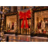 Decoratiune de Craciun 3D LED in forma de funda gigant, 300 cm inaltime, 656 LED-uri cu lumina rosie, iluminare festiva pentru intrari, cladiri si spa [6]