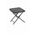 Masa turistica pliabila pentru camping, cu suport pahare, 50x50x50 cm, negru [2]