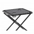 Masa turistica pliabila pentru camping, cu suport pahare, 50x50x50 cm, negru [4]