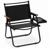 Scaun camping sau pescuit, pliabil cu suport pahar, cadru otel, maxim 120 kg, 52x43x67 cm, negru Scaun camping sau pescuit, pliabil cu suport pahar, cadru otel, maxim 120 kg, 52x43x67 cm, negru