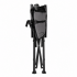 Scaun turistic pliabil cu incalzire, suport pahar, buzunar powerbank, maxim 120 kg, 58x58x90 cm, negru [3]