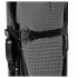 Scaun turistic pliabil cu incalzire, suport pahar, buzunar powerbank, maxim 120 kg, 58x58x90 cm, negru [4]