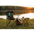 Scaun pliabil camping pescuit cu suport pahar, structura metalica, 50x50x80 cm, maxim 120 kg, camuflaj [4]
