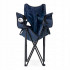 Scaun pliabil camping sau pescuit Sersimo, suport pahar, albastru [5]