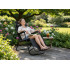 Sezlong pliabil SERSIMO, Relax Zero Gravity, 80x60x153cm, Negru [3]