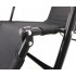 Sezlong pliabil SERSIMO, Relax Zero Gravity, 80x60x153cm, Negru [5]