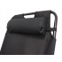 Sezlong pliabil SERSIMO, Relax Zero Gravity, 80x60x153cm, Negru [6]
