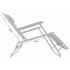 Sezlong pliabil SERSIMO, Relax Zero Gravity, 80x60x153cm, Negru [9]