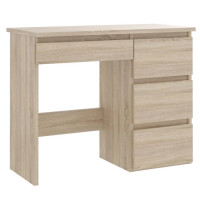 Birou calculator Beta 3 cu 4 sertare, 94x43x75 cm, finisaj sonoma Birou calculator Beta 3 cu 4 sertare, 94x43x75 cm, finisaj sonoma