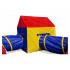 Set corturi de joaca 5 in 1 cu tunele si casuta, pliabil, pentru interior si exterior, multicolor [6]