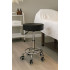 Scaun rotativ ergonomic pentru salon sau cabinet, reglabil pe inaltime 51-65 cm, sezut 34 cm din piele ecologica, maxim 114 kg, negru [3]