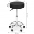 Scaun rotativ ergonomic pentru salon sau cabinet, reglabil pe inaltime 51-65 cm, sezut 34 cm din piele ecologica, maxim 114 kg, negru [9]