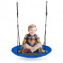 Leagan gradina tip cuib, diametru 100 cm, reglabil pe inaltime, maxim 150 kg, albastru [6]