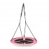Leagan gradina tip cuib, diametru 100 cm, reglabil pe inaltime, maxim 150 kg, roz [3]