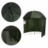 Umbrela pescuit 200x220 cm, inchidere completa cu perete detasabil, reglabil, otel si Oxford impermeabil, verde [8]