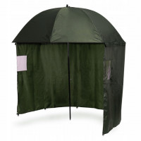 Umbrela pescuit 200x220 cm, cu perete lateral detasabil si ferestre, reglabil pe inaltime si unghi, otel si Oxford impermeabil, verde Umbrela pescuit 200x220 cm, cu perete lateral detasabil si ferestre, reglabil pe inaltime si unghi, otel si Oxford impermeabil, verde