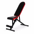 Banca de antrenament fitness reglabila, cu spatar si sezut ajustabil, pliabila, 107x43x50 cm, negru [3]