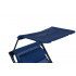 Sezlong pliabil 86x67x120 cm, zero gravity, copertina reglabila, spatar 3 pozitii, cadru otel si material impermeabil, albastru [7]