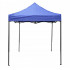 Cort tip pavilion cu 3 pereti laterali, structura solida otel si acoperis impermeabil PVC, 3x3 m cu inaltime reglabila, albastru [13]