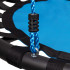 Leagan tip cuib Sersimo NS21, diametru 80cm, inaltime reglabila, pentru exterior, sarcina 100 kg, negru albastru [4]