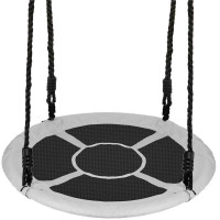 Leagan tip cuib Sersimo NS23, diametru 110cm, inaltime reglabila, pentru exterior, sarcina 150 kg, gri Leagan tip cuib Sersimo NS23, diametru 110cm, inaltime reglabila, pentru exterior, sarcina 150 kg, gri